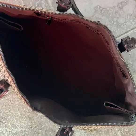 Fendi Zucchino Canvas tote bag Excellent - Picture 12 of 15